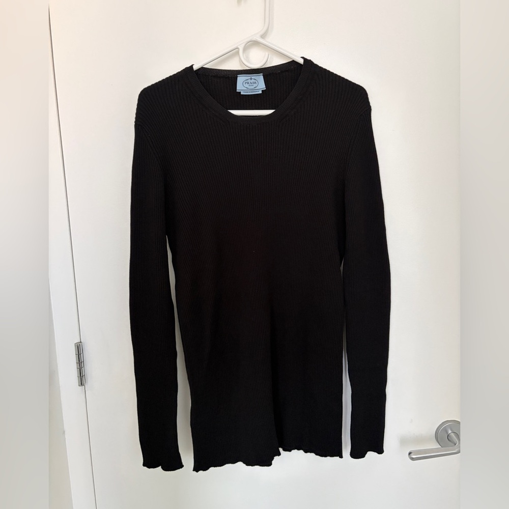 Men's Prada Black Sweater